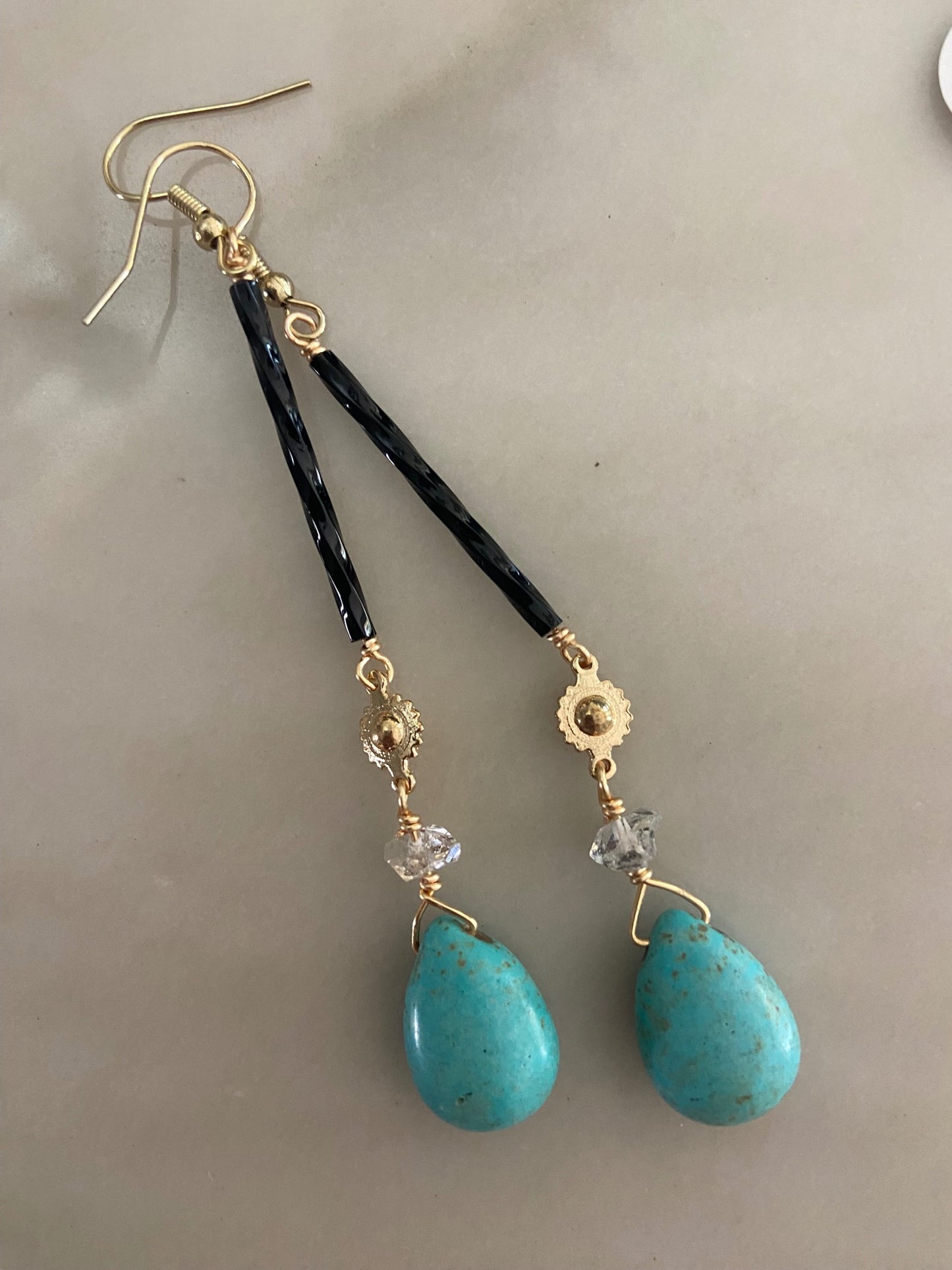 Crystal Earrings by MH Pikes