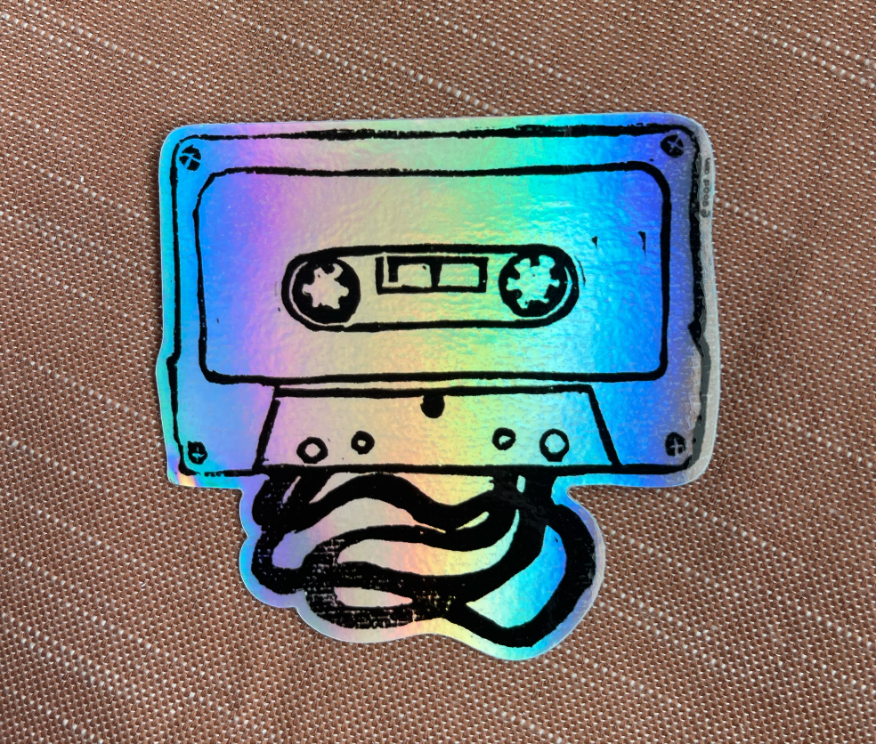 Mixed Feelings Cassette Tape Sticker - 2