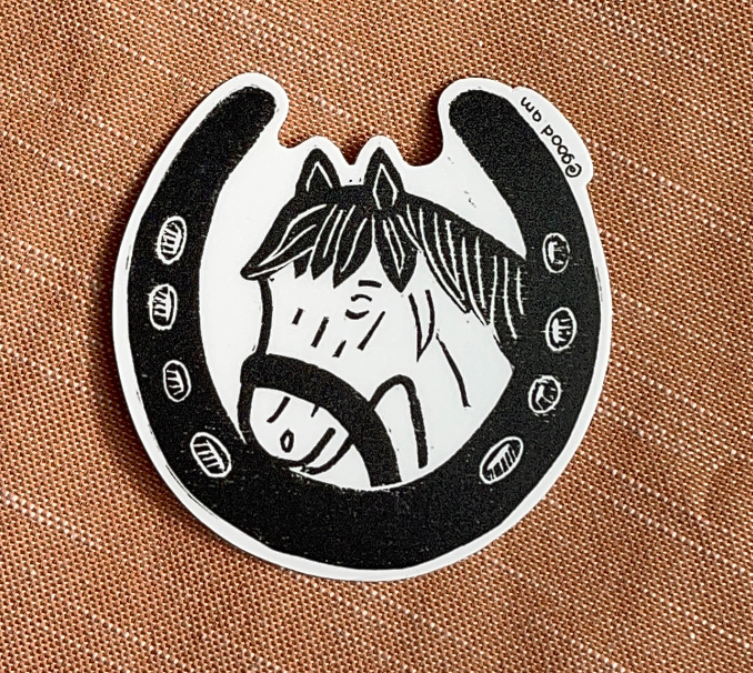 Horseshoe Sticker - 1