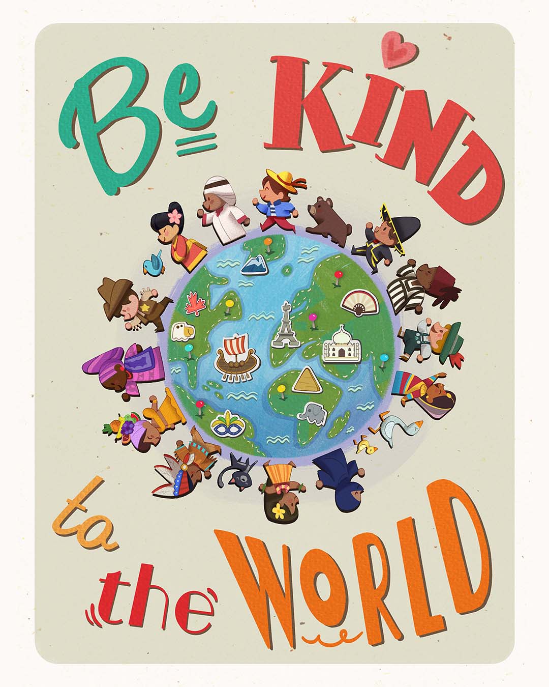 "Be Kind" Print - 2