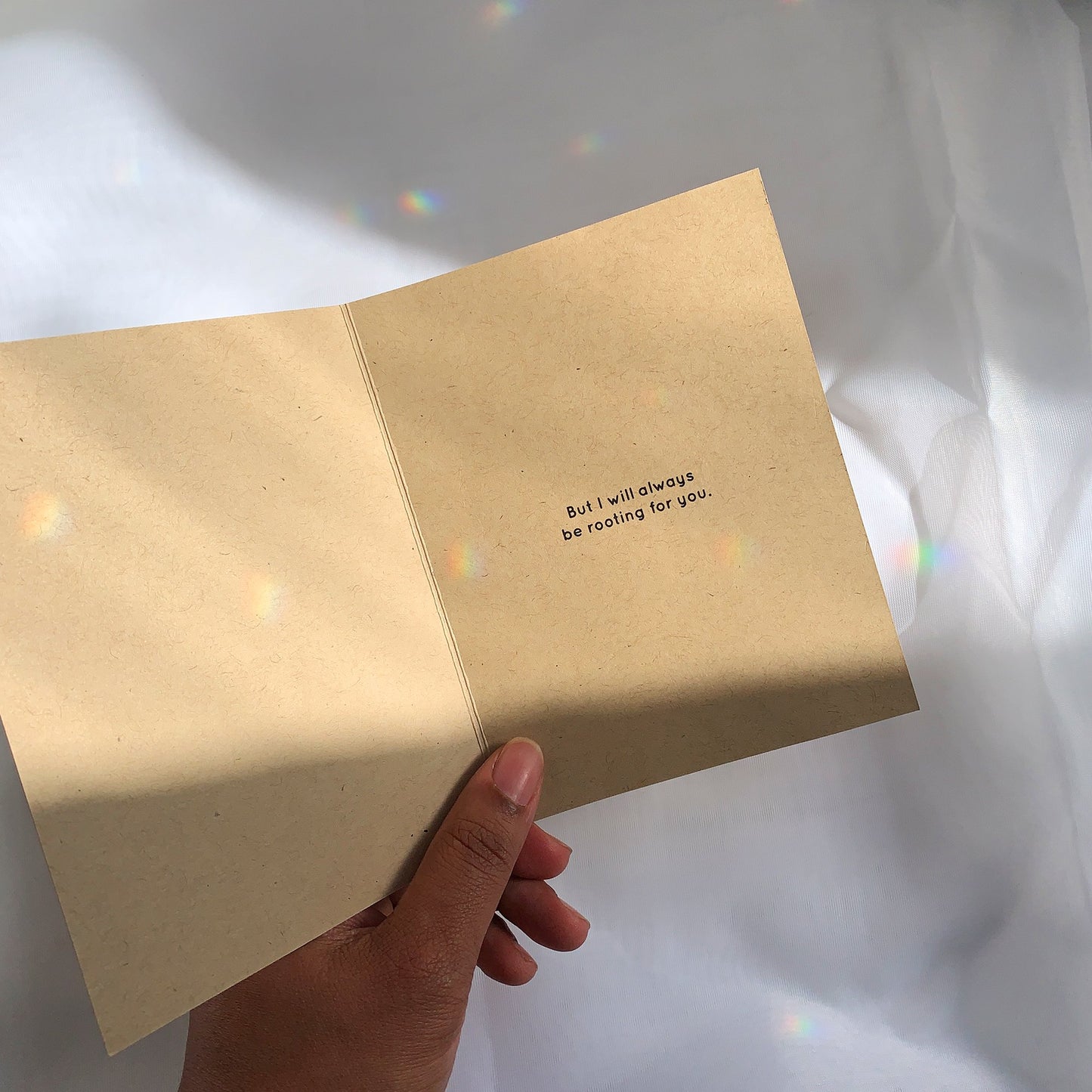 Rooting for you Greeting Card with Envelope - 3