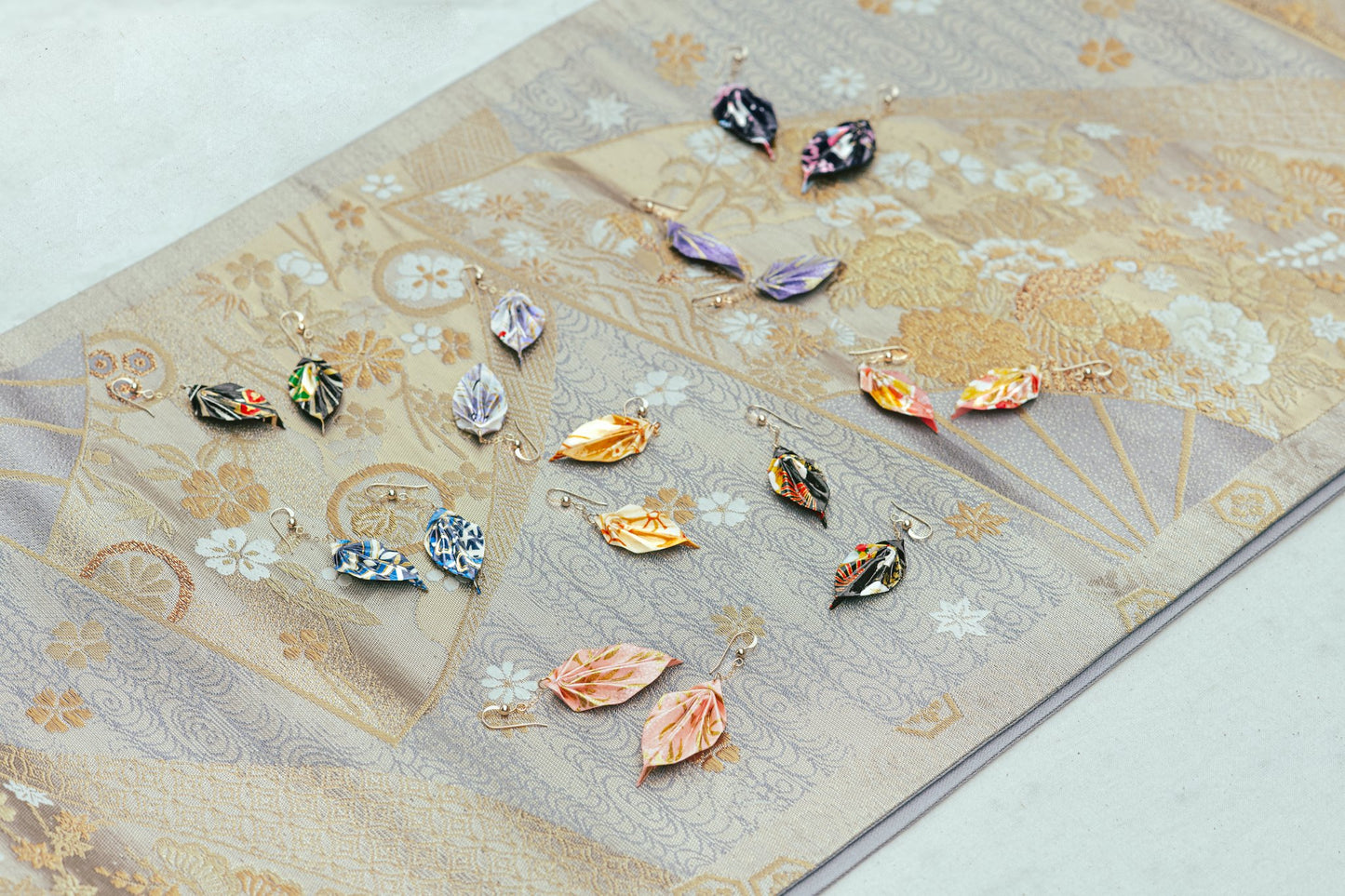 Origami Earrings - 1