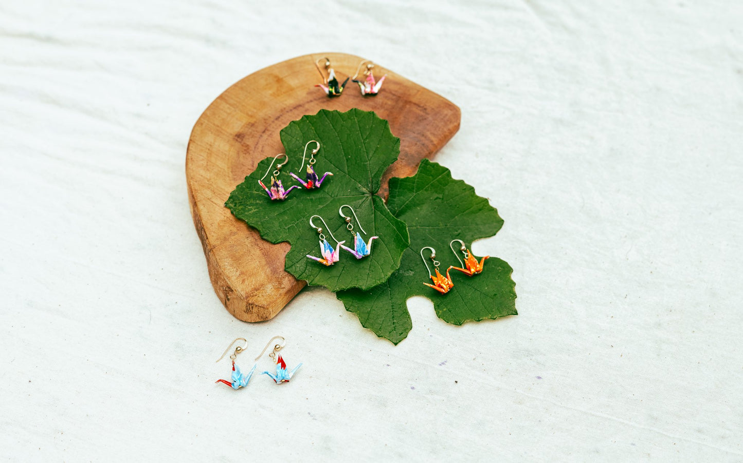 Origami Earrings - 4