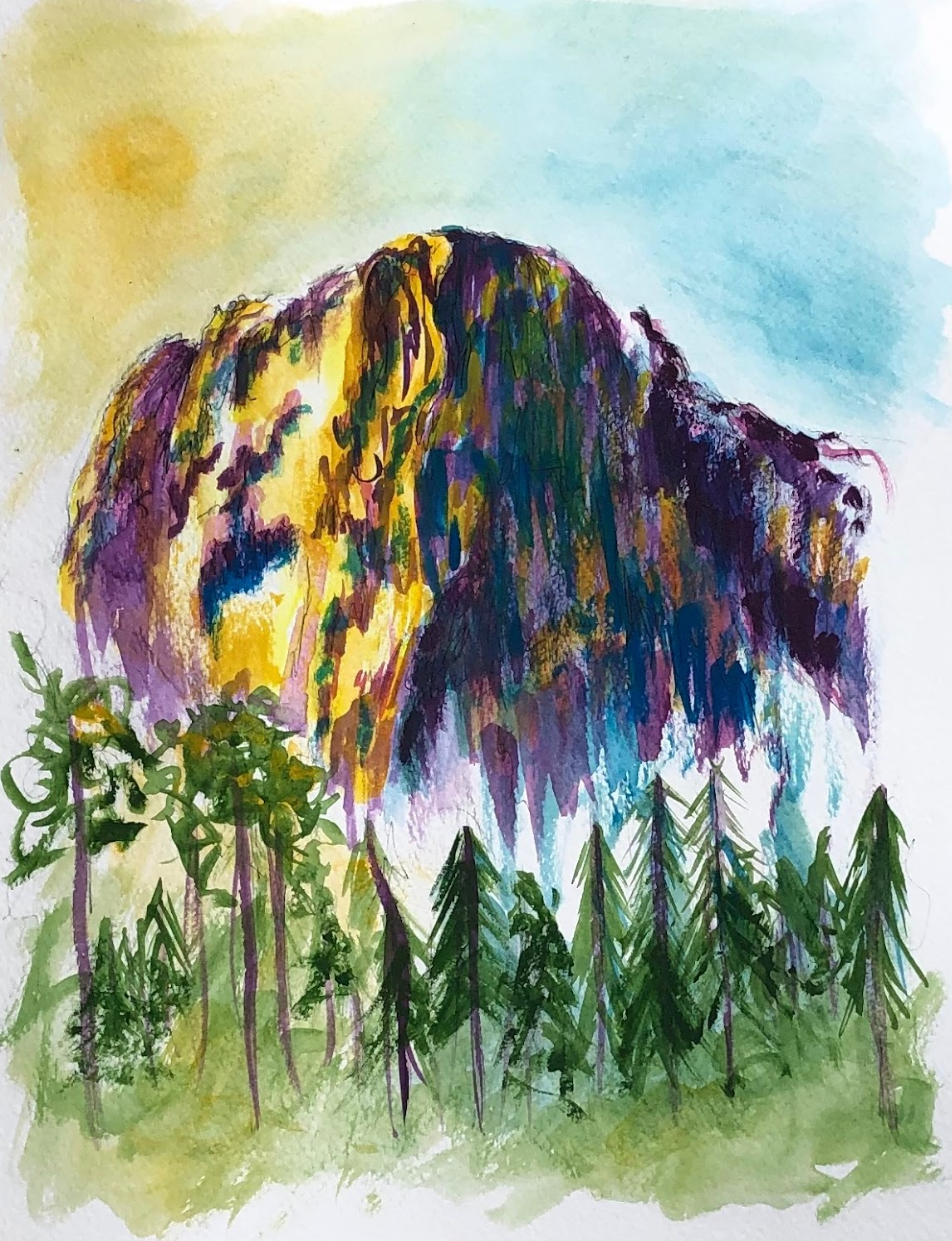 "El Capitan" Yosemite Print - 1