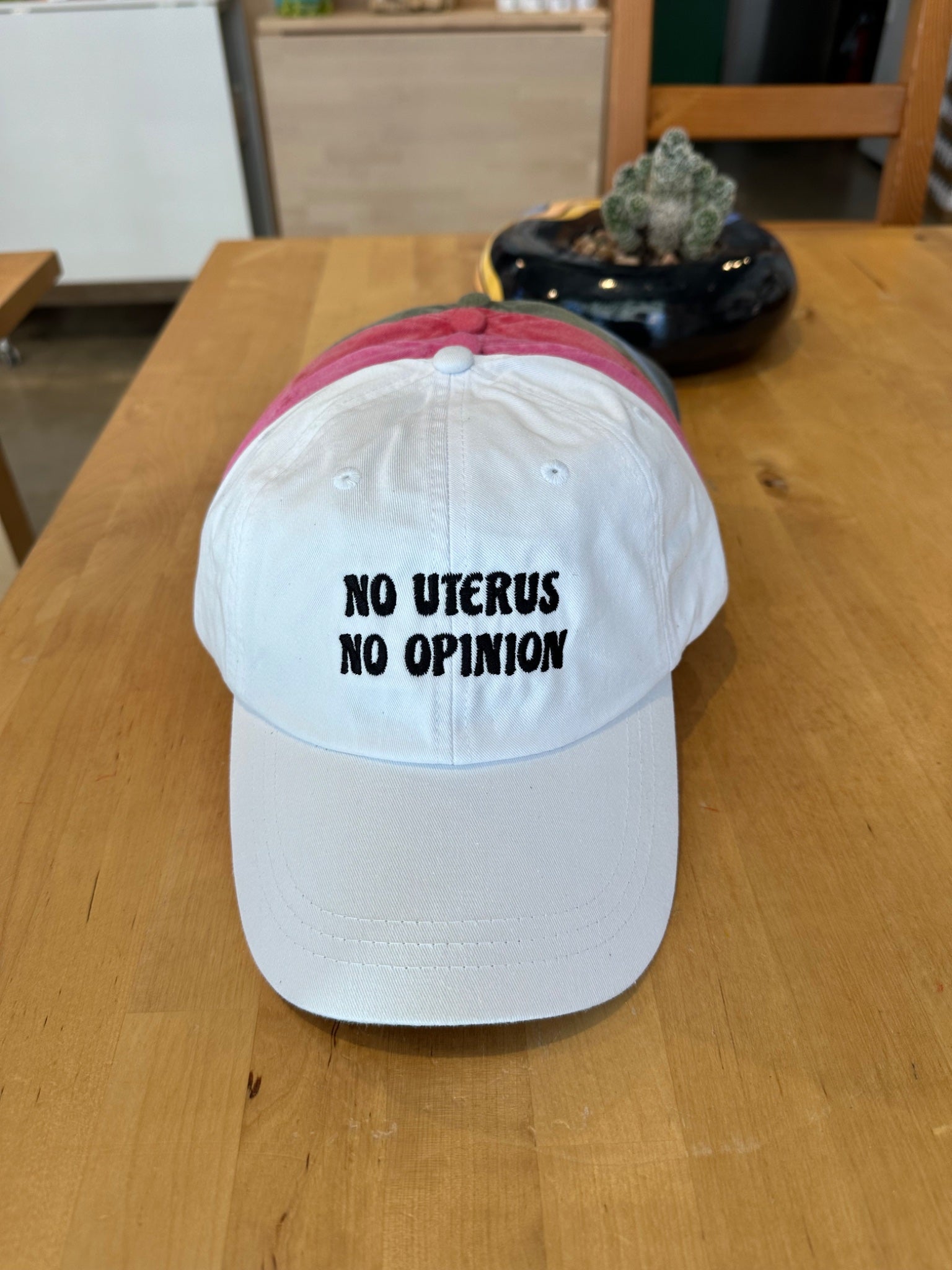 No Uterus, No Opinion Baseball Cap - 2