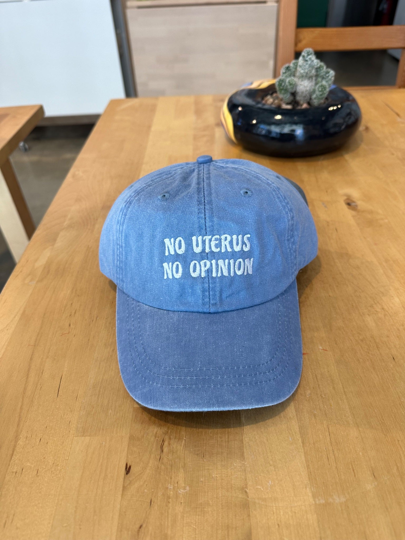 No Uterus, No Opinion Baseball Cap - 6