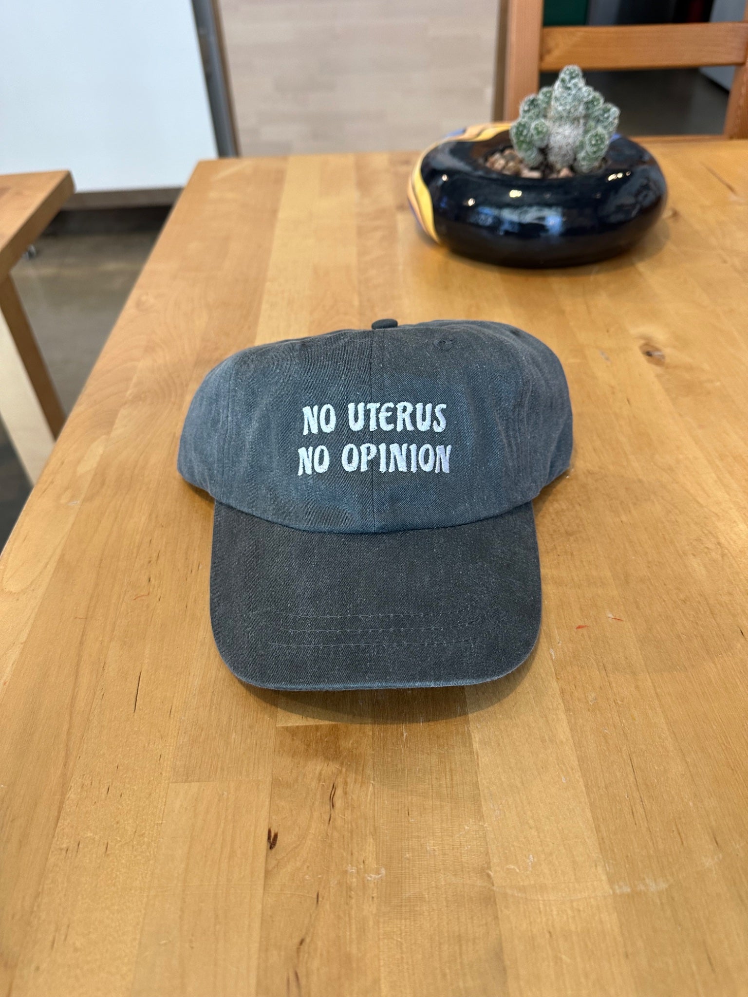 No Uterus, No Opinion Baseball Cap - 8