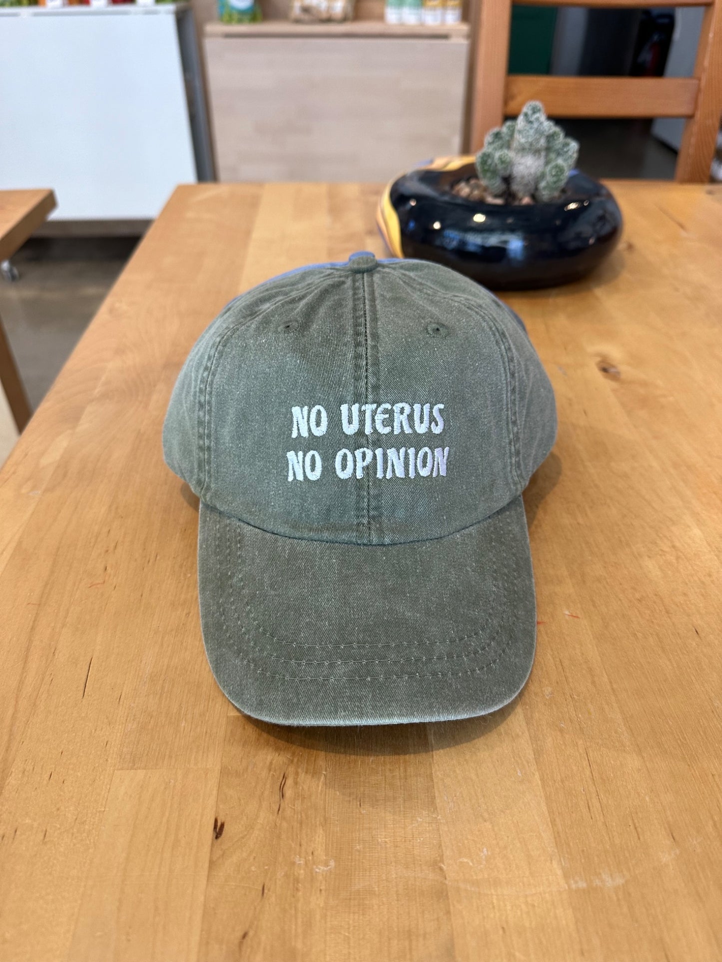 No Uterus, No Opinion Baseball Cap - 5