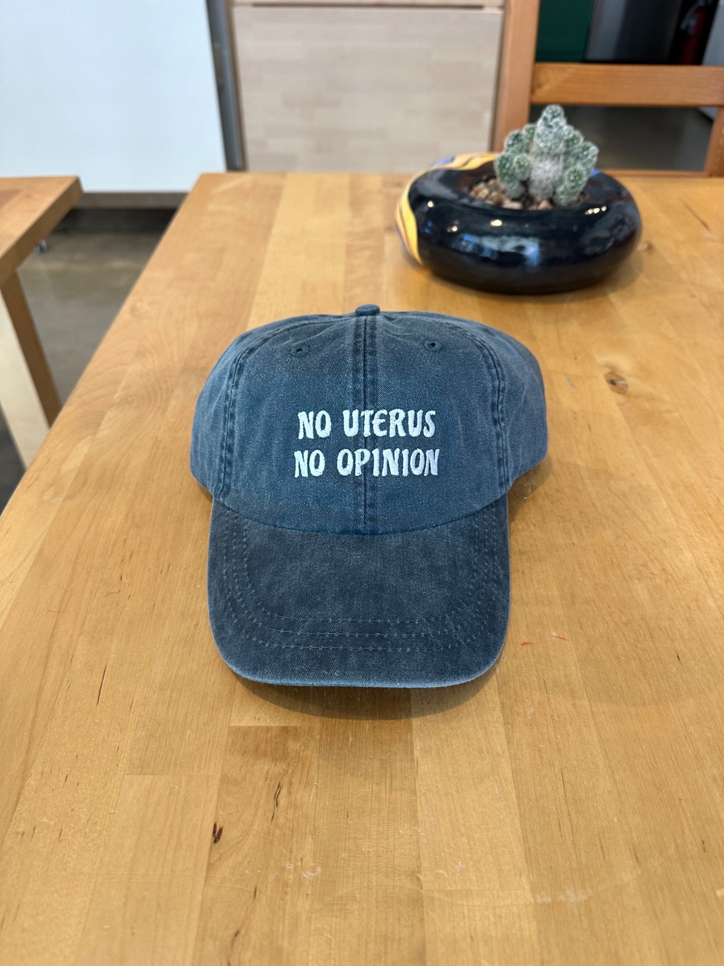 No Uterus, No Opinion Baseball Cap - 7