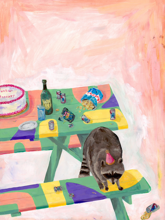 Raccoon Picnic - 1