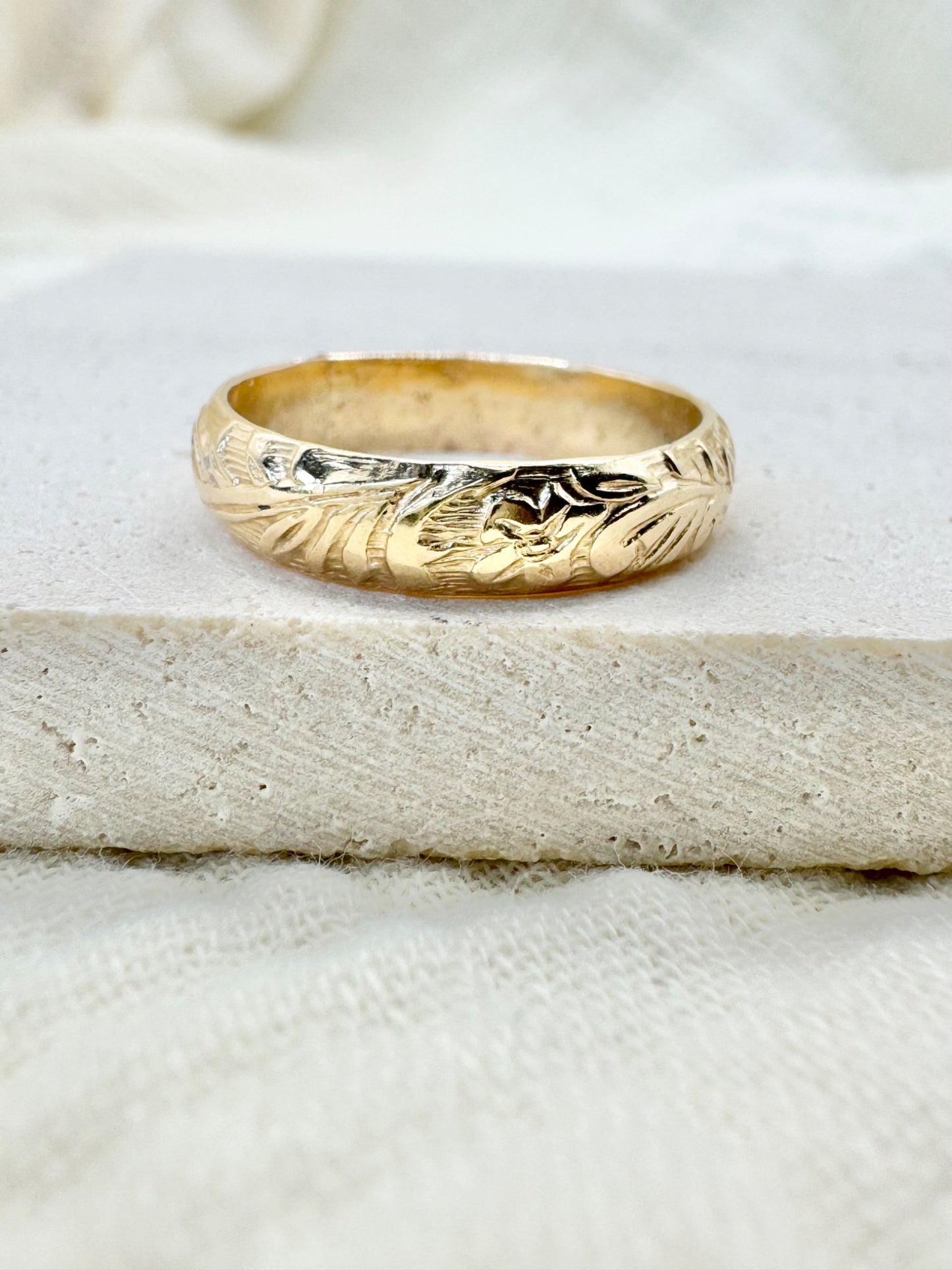 Vintage Floral Ring  - 1