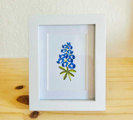 Mini Frame White With Matt (3x4)  - 1