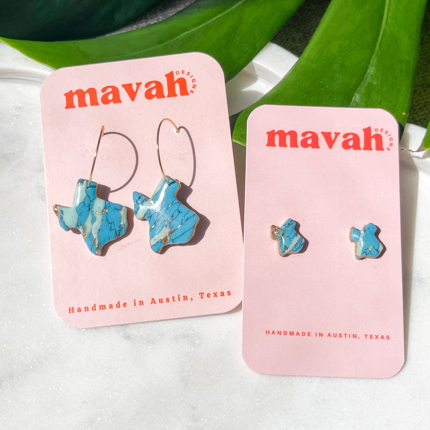 Texas Turquoise Earrings - 1