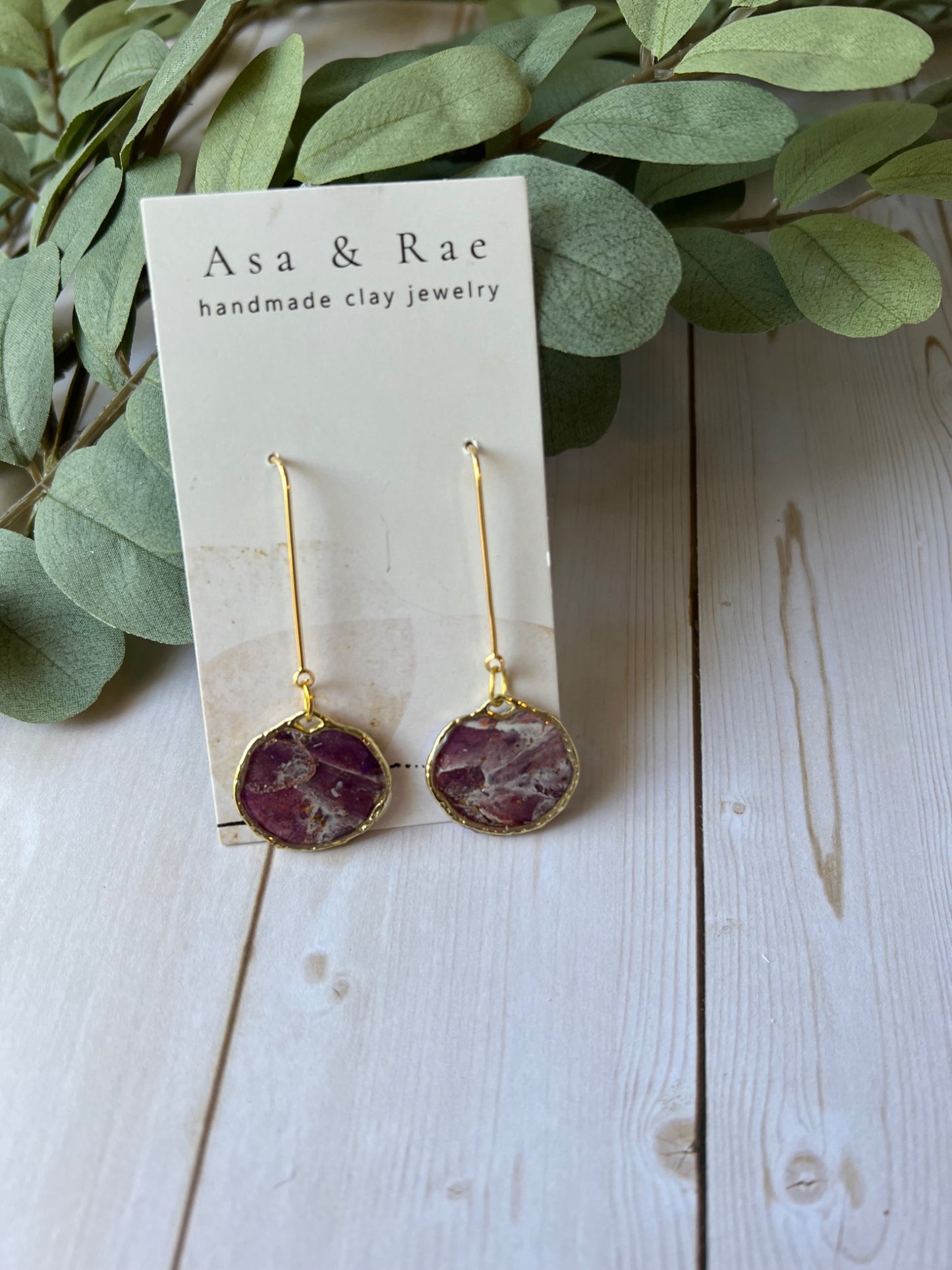 Abstract Marble Drop Dangle  - 3