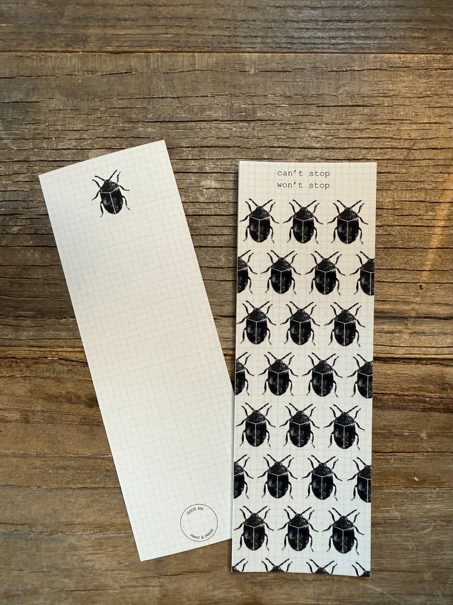 65b2bb63f348b87cbe1f70aa_good-am-beetle-bookmark-cant-stop-wont-stop_1752081619099.jpg