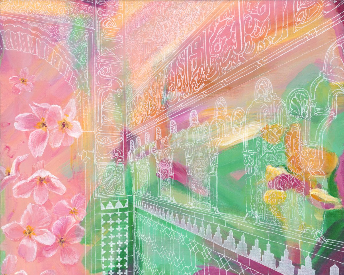 Print- "Emerald Sunlight" - by Malti B Lee