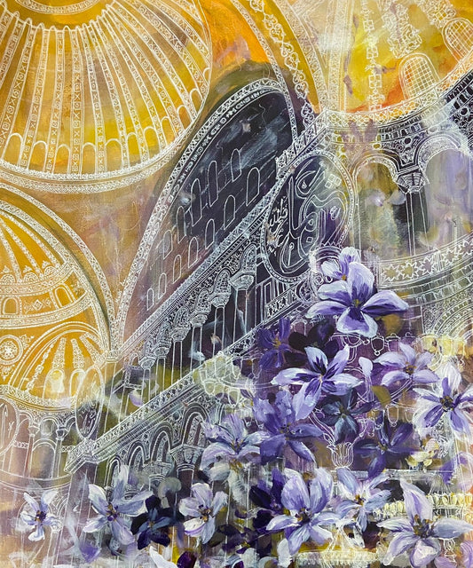 Print- "Pathway to the Sanctum" - by Malti B Lee