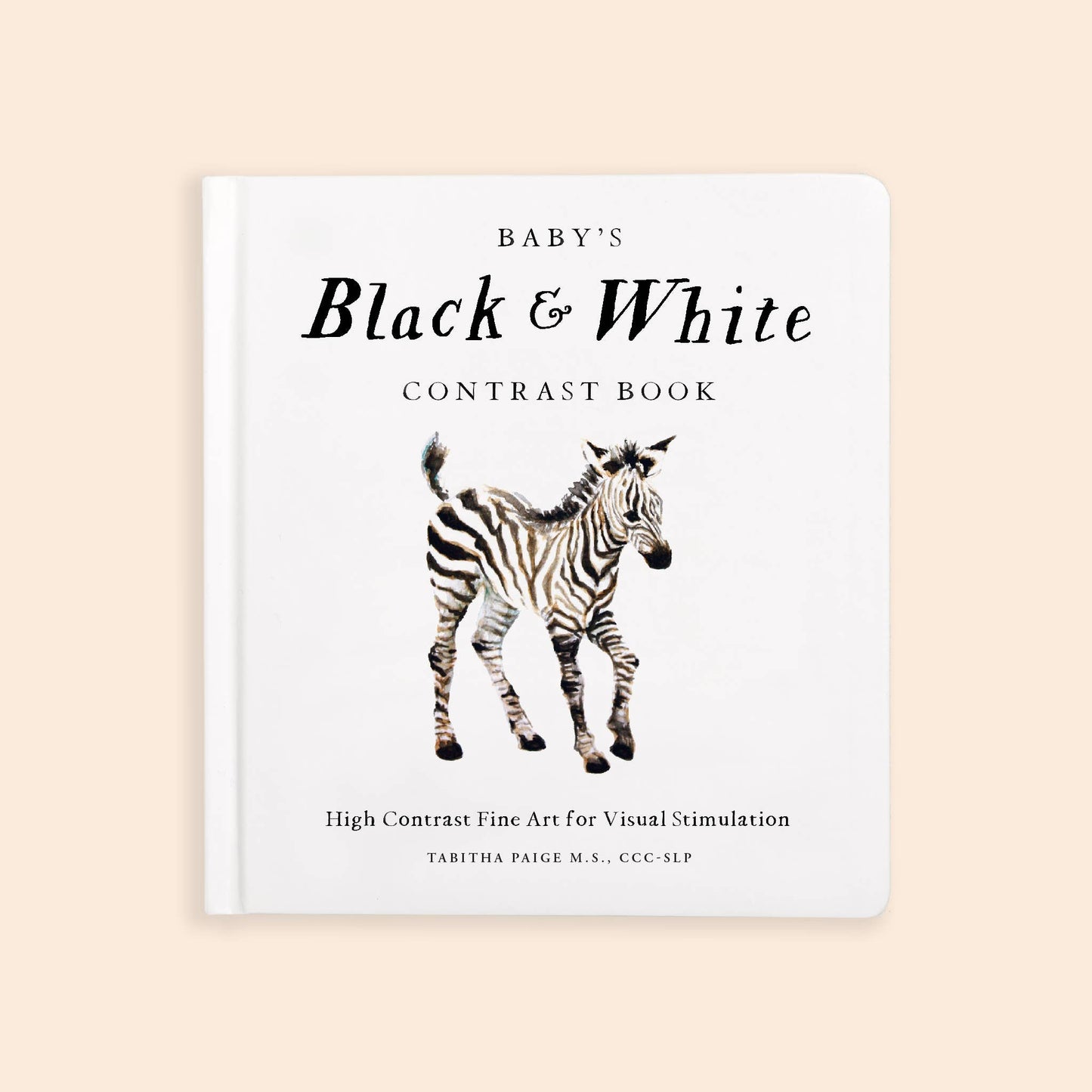 Black and White Contrast Book for Baby (Christmas Baby Gift)