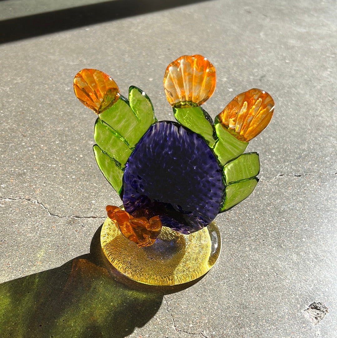 Sculpture- Prickly Pear CACTUS, freestanding