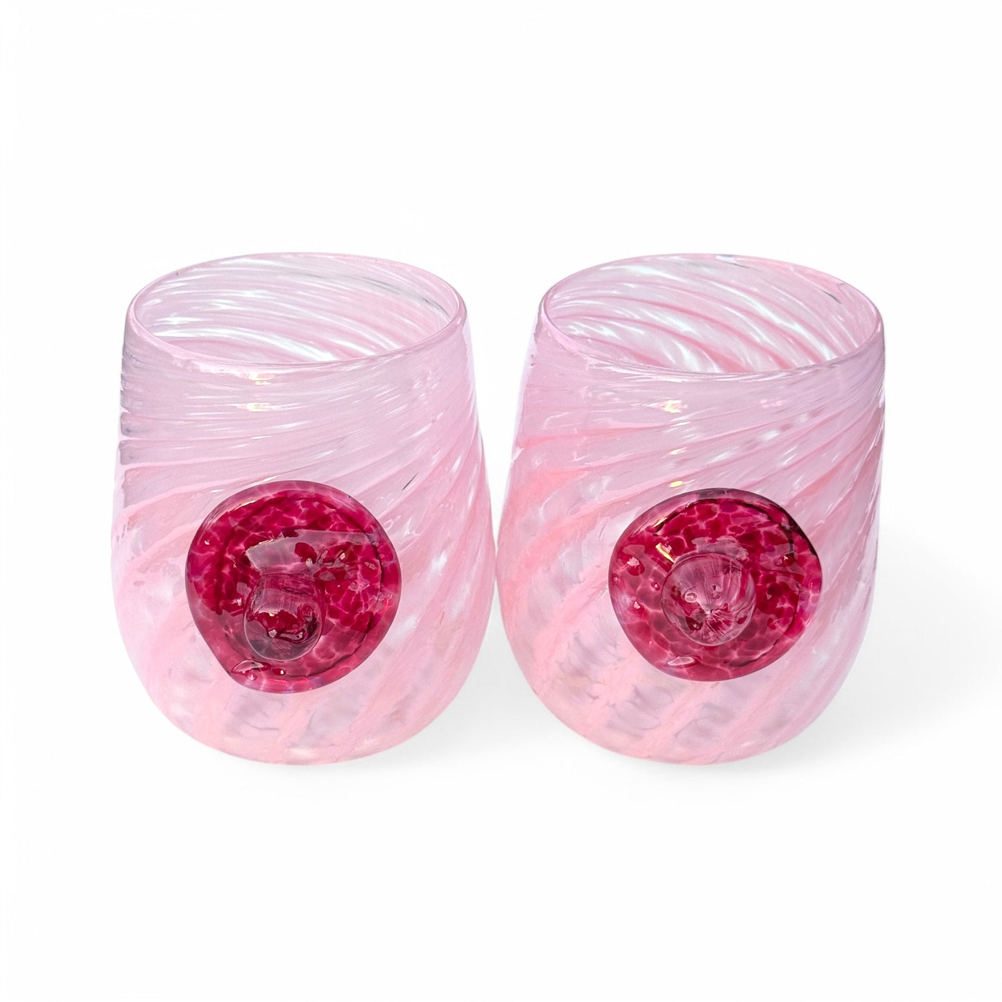 Cups, Tata Fancypants. Blown & sculpted glass