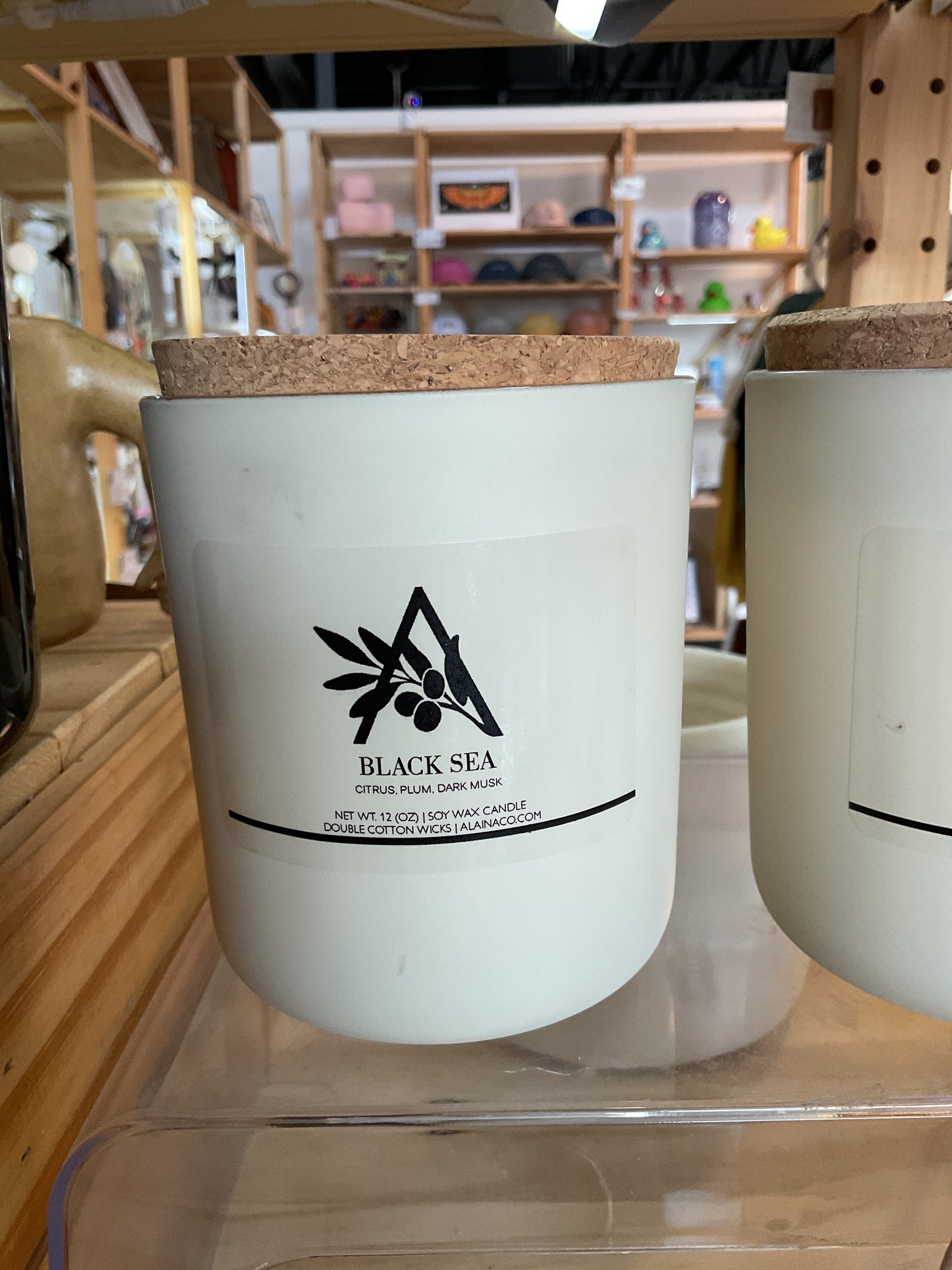 Black Sea - 12 oz Cream Jar Soy Wax Candle