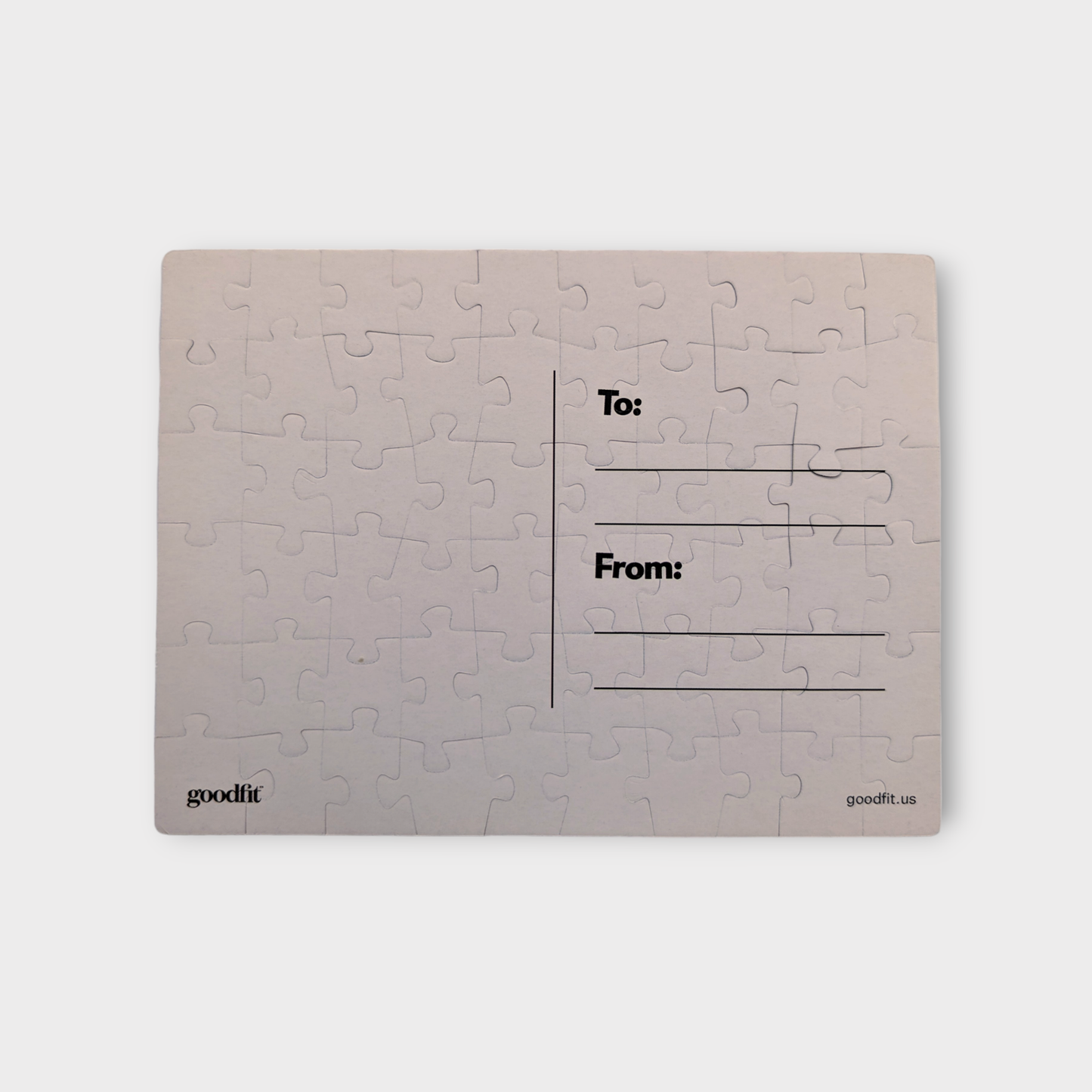 Postcard Puzzle - Thanks A Bunch