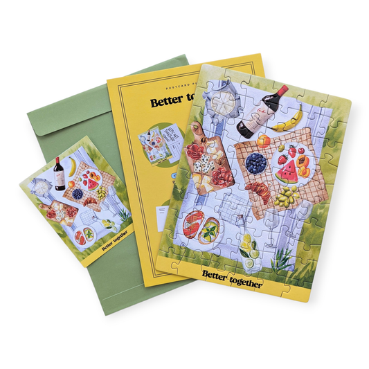 Postcard Puzzle - Better Together