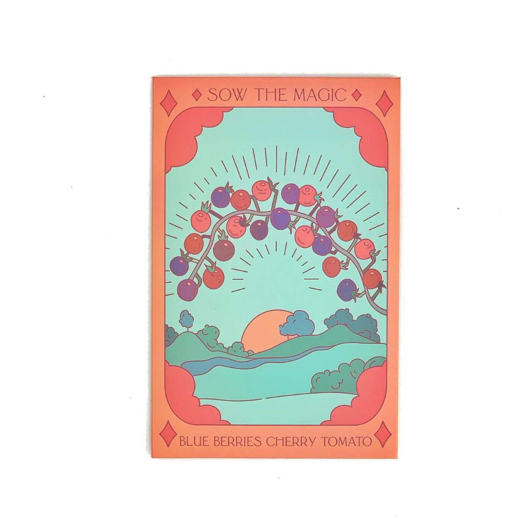 Seed Packet- Blueberries Cherry Tomato Tarot Garden + Gift