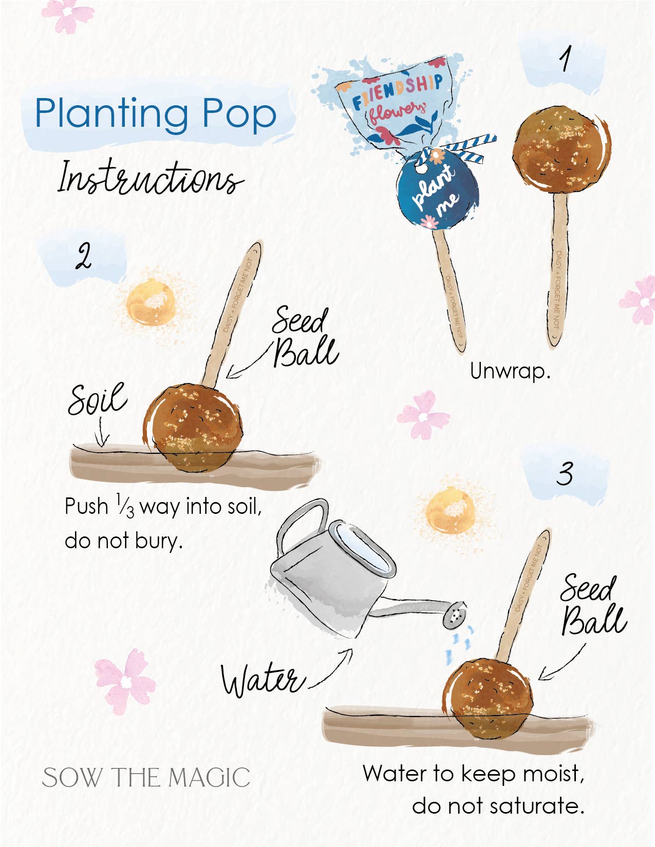 Planting Pop - Love Flowers Seeds