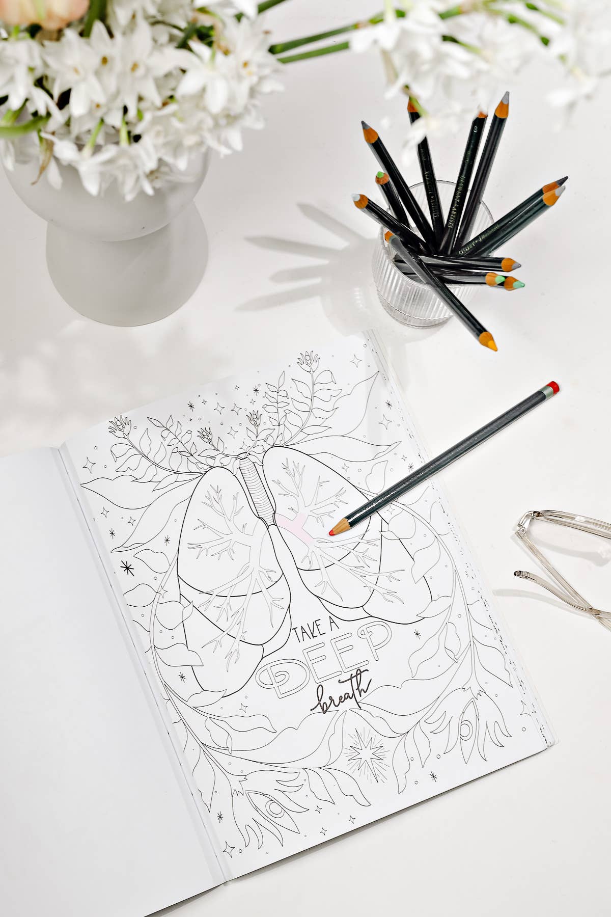 You are Made of Magic: Coloring book with Affirmations