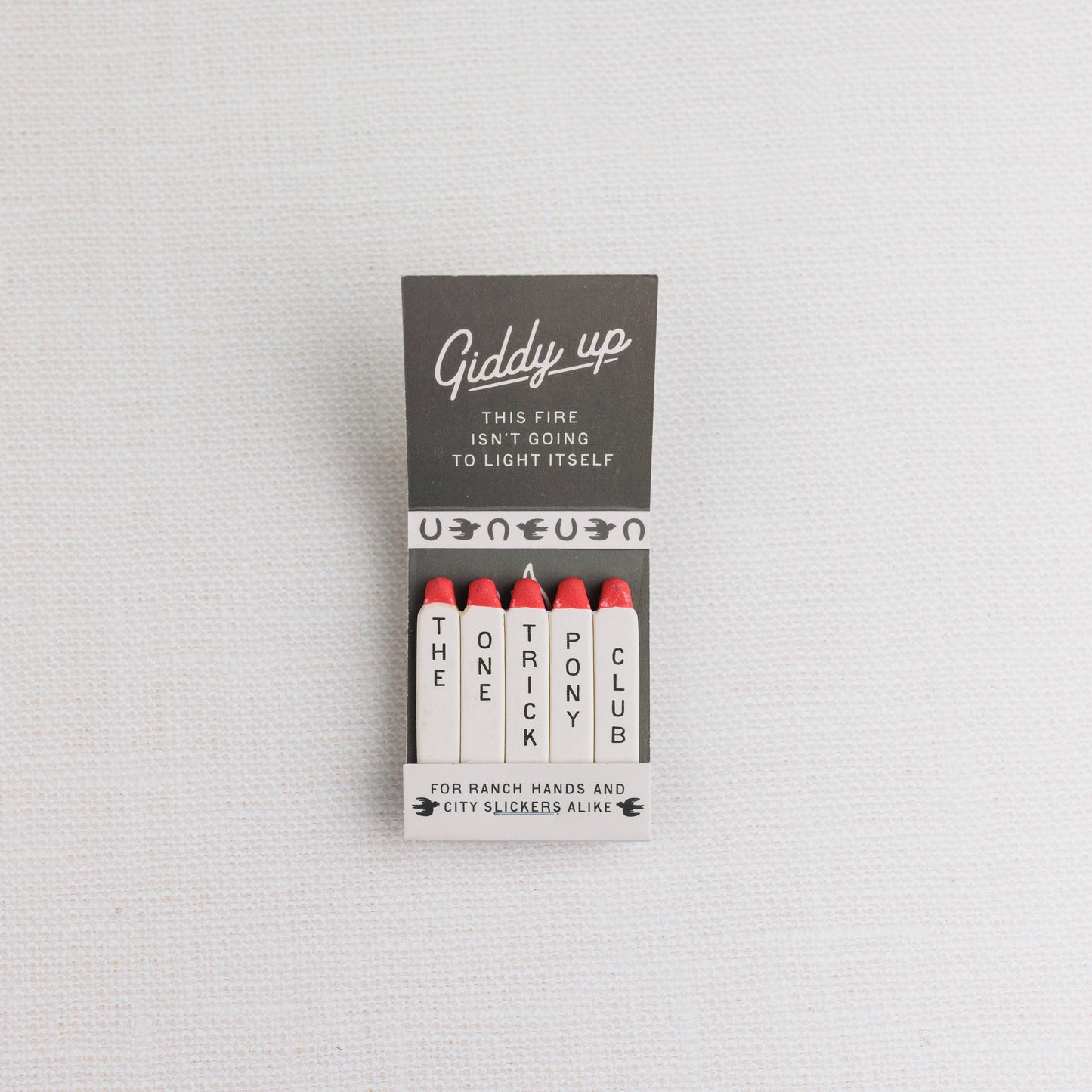 The One-Trick Pony Matchbook | New Design!