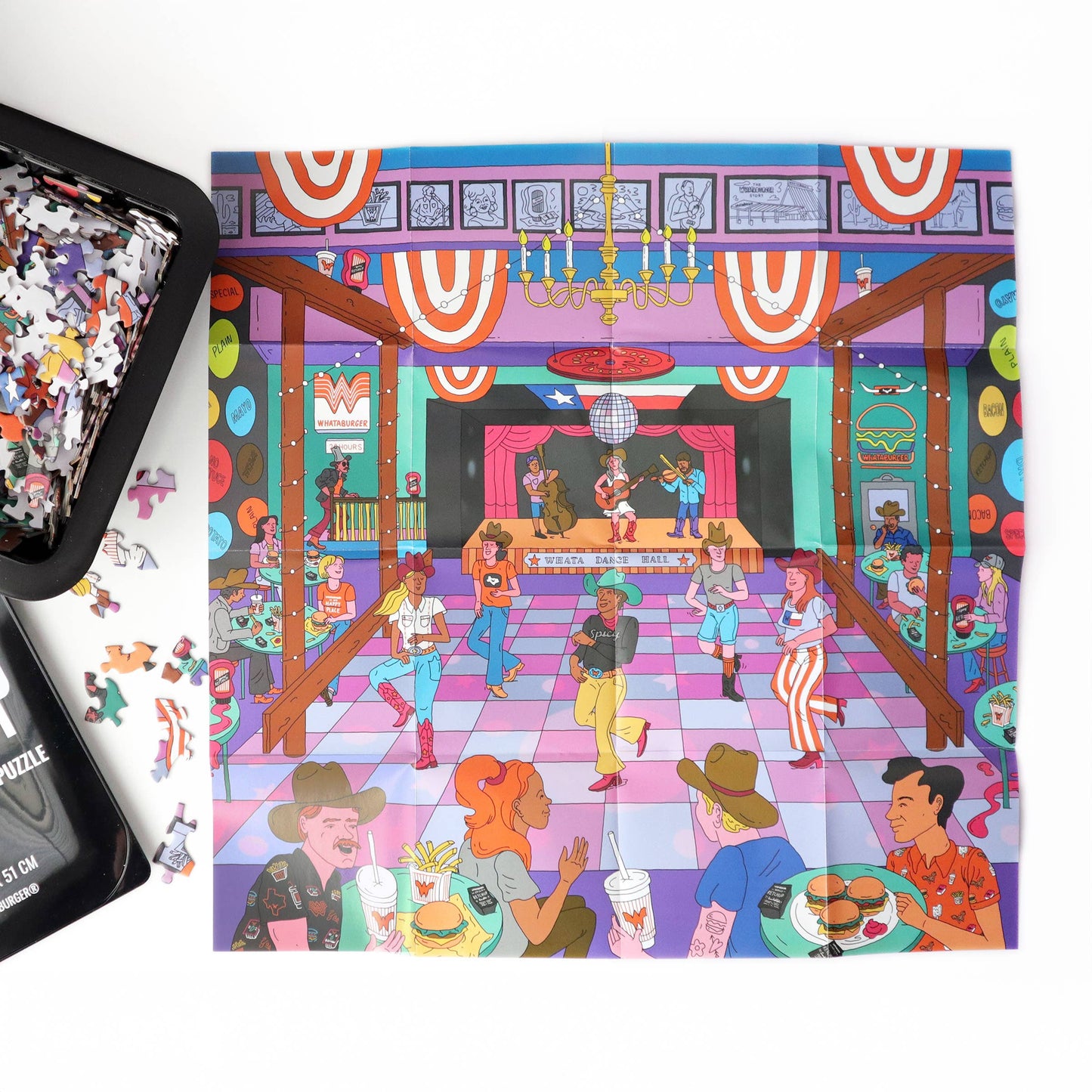 Whataburger Spicy Ketchup Puzzle: 500-Piece Puzzle