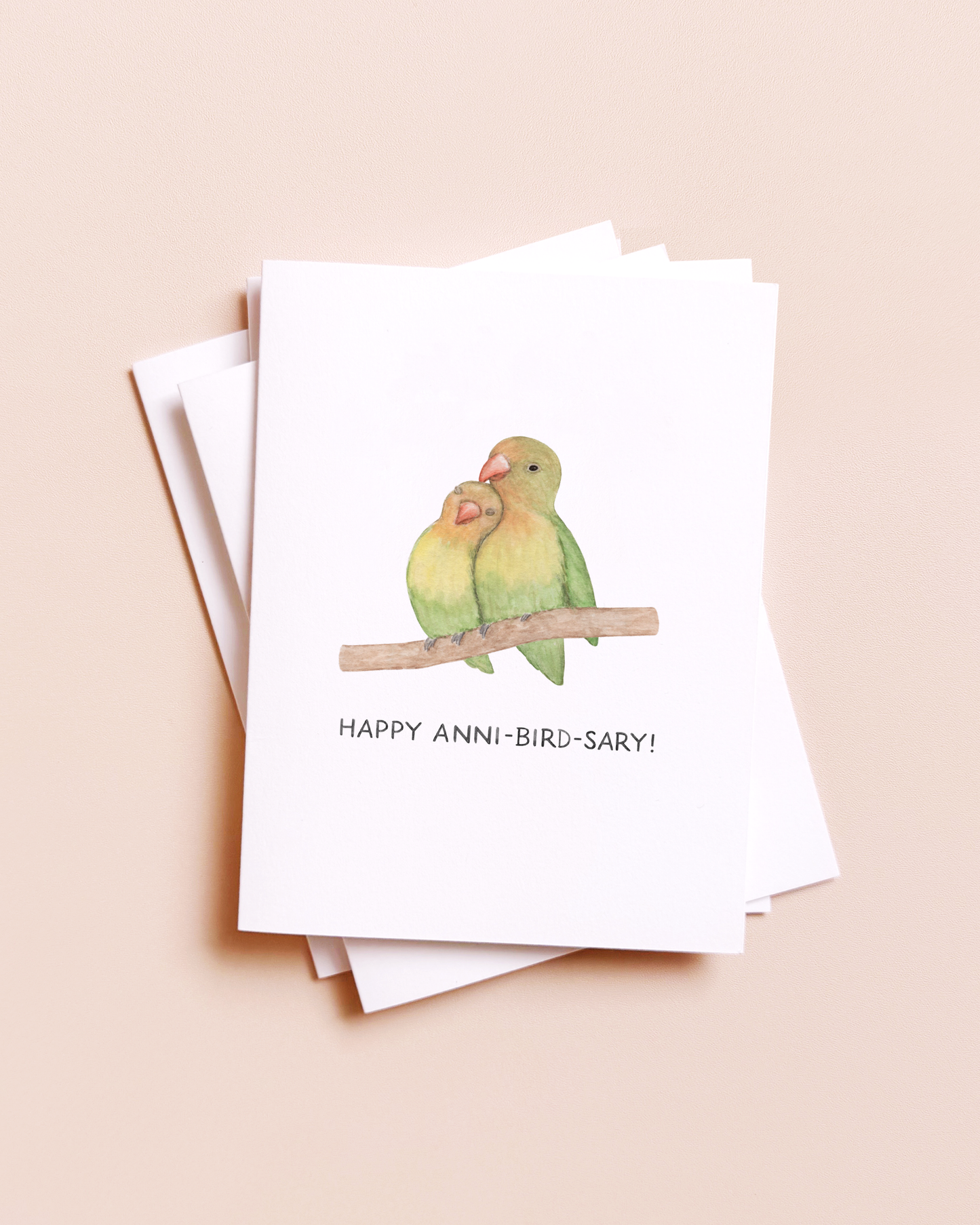 Happy Anni-bird-sary — Animal Pun Love / Anniversary Card