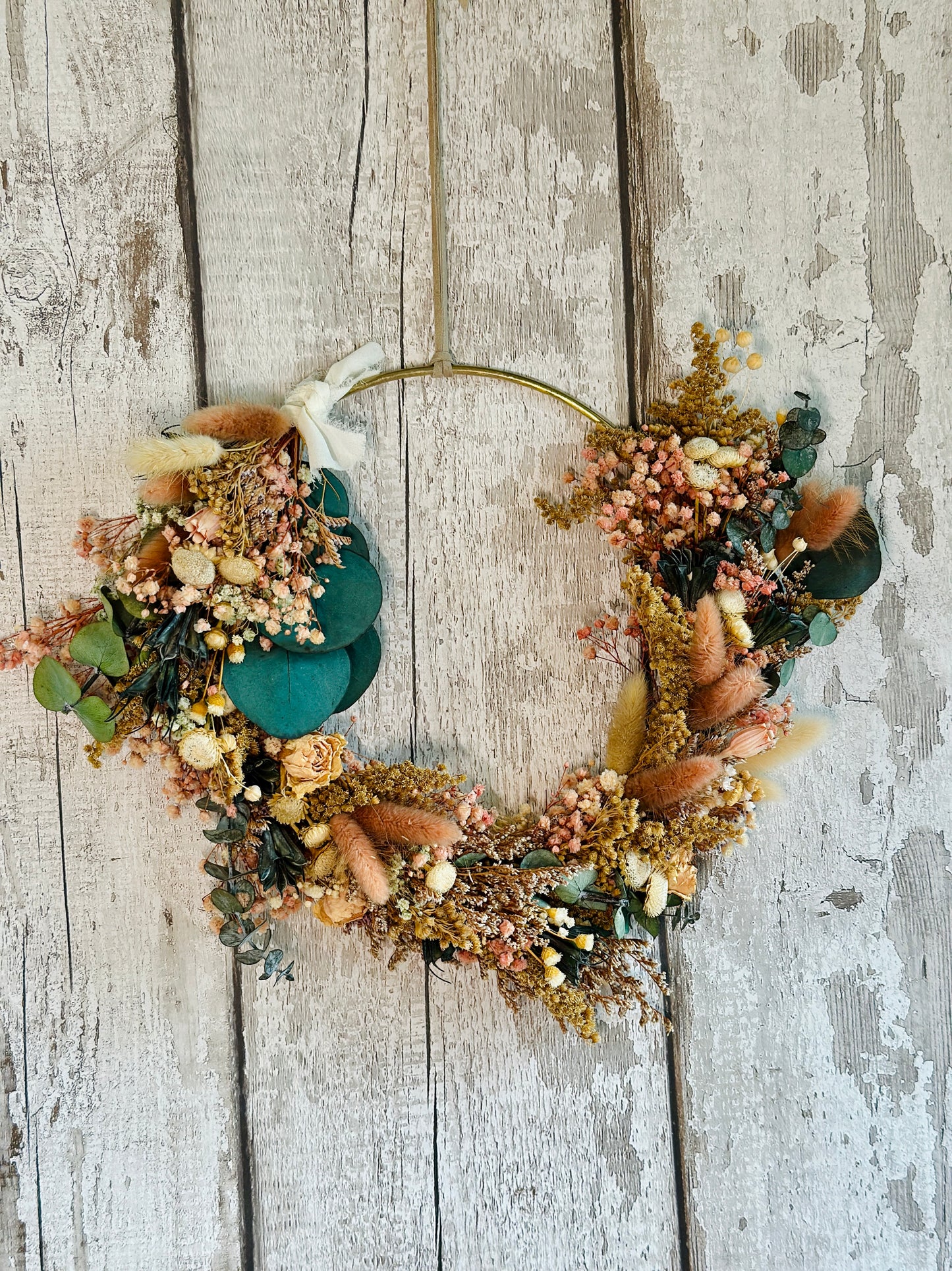 Dried Floral Hoops