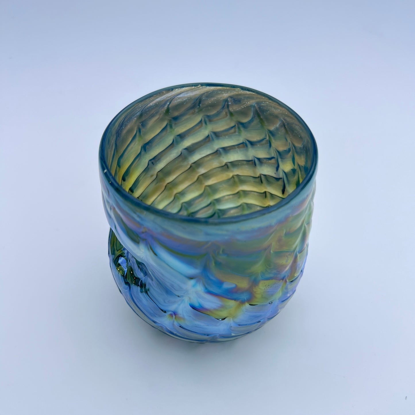 Cups, Fancypants: Stemless Blown Wine Glasses