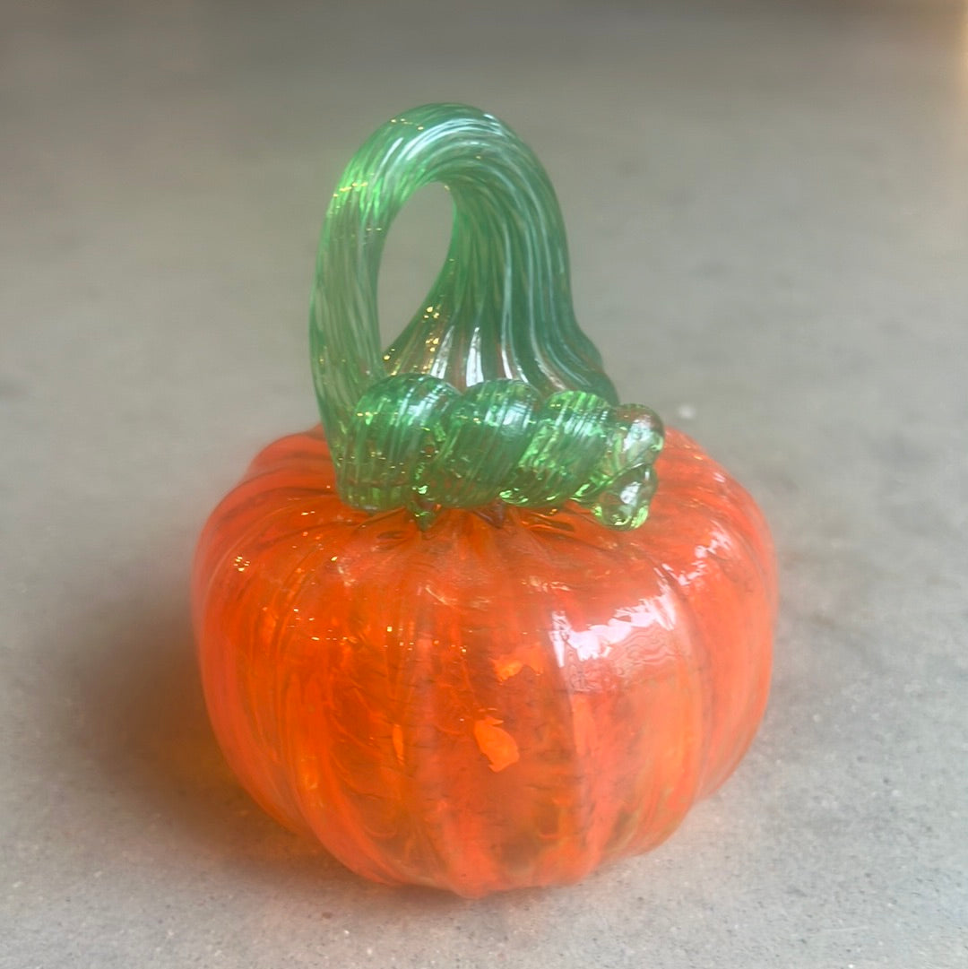 Sculpture- Pumpkins, glass