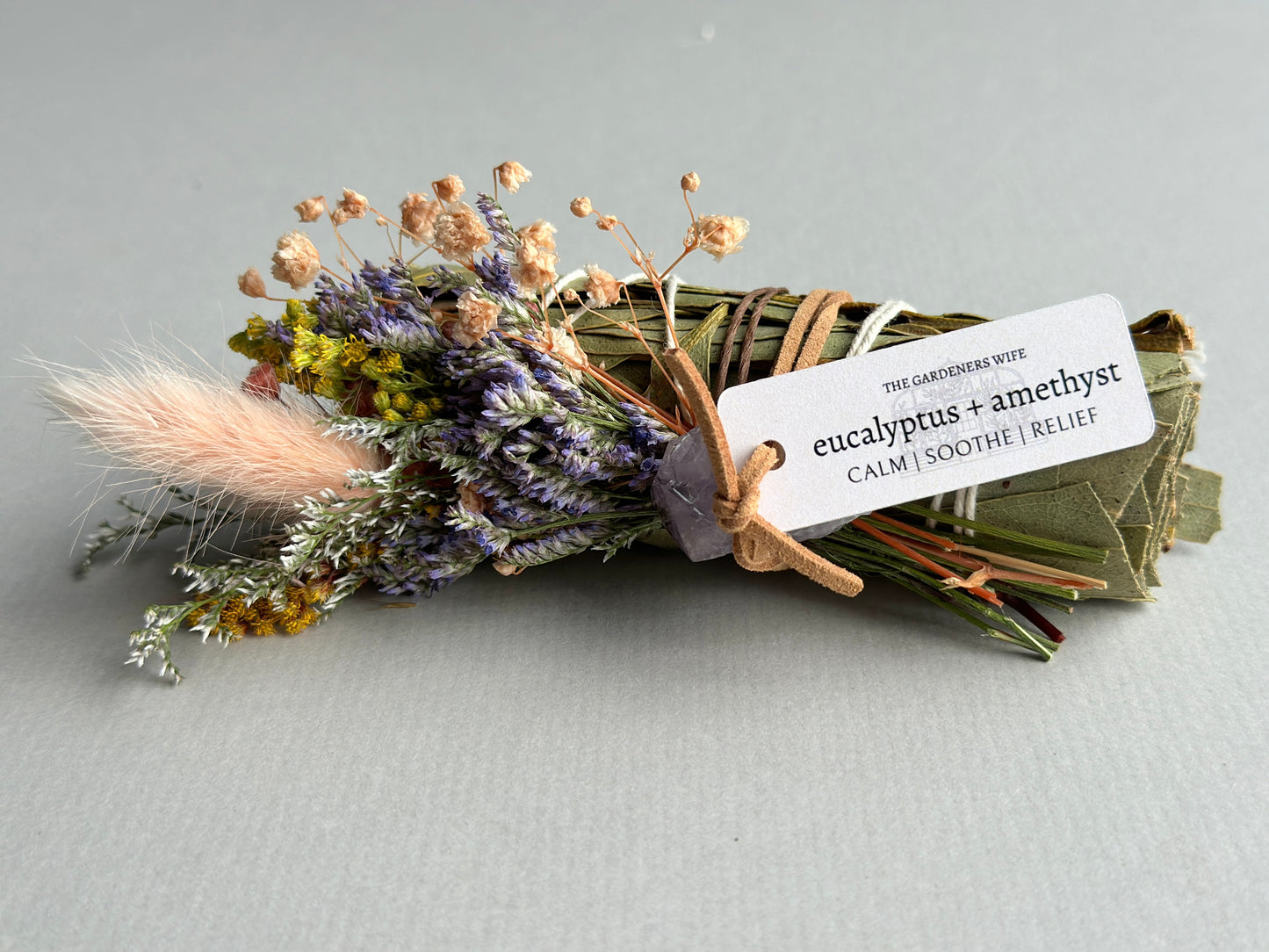 Eucalyptus and Flowers