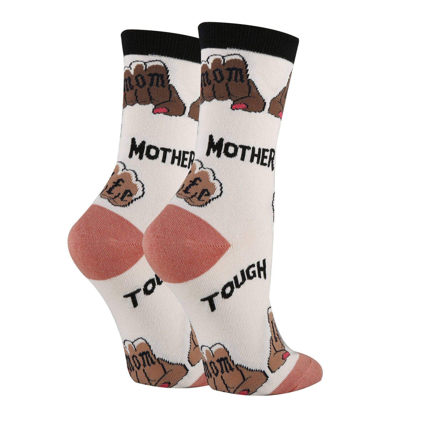 Mom Life | Women's Cotton Crew Colorful Socks
