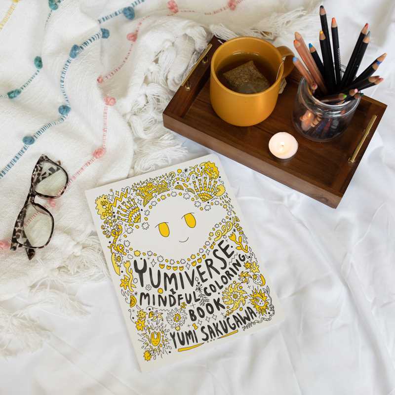 Yumiverse Mindful Coloring Book by Yumi  Sakugawa