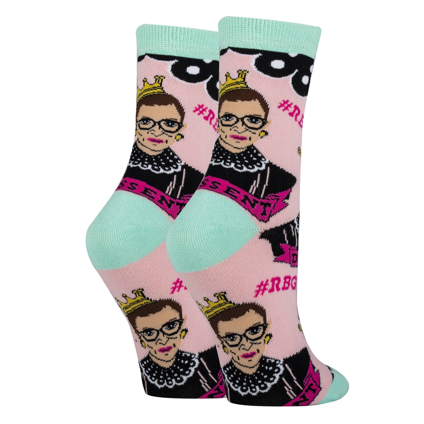 #RBG | Women's Novelty Cotton Crew Socks