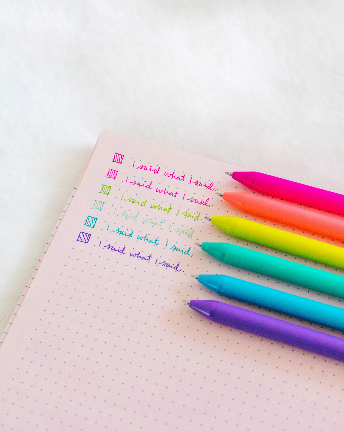 Pen Jotter Set - 6 pack