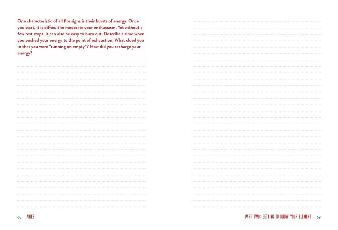 Aries: A Guided Journal by Constance   Stellas