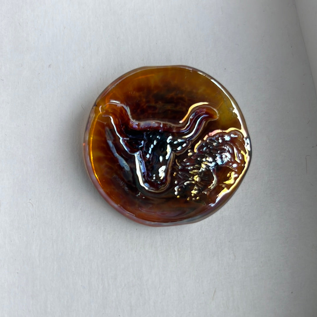 Pins- Glass Medallion