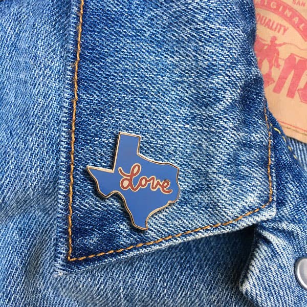 Texas Love Pin