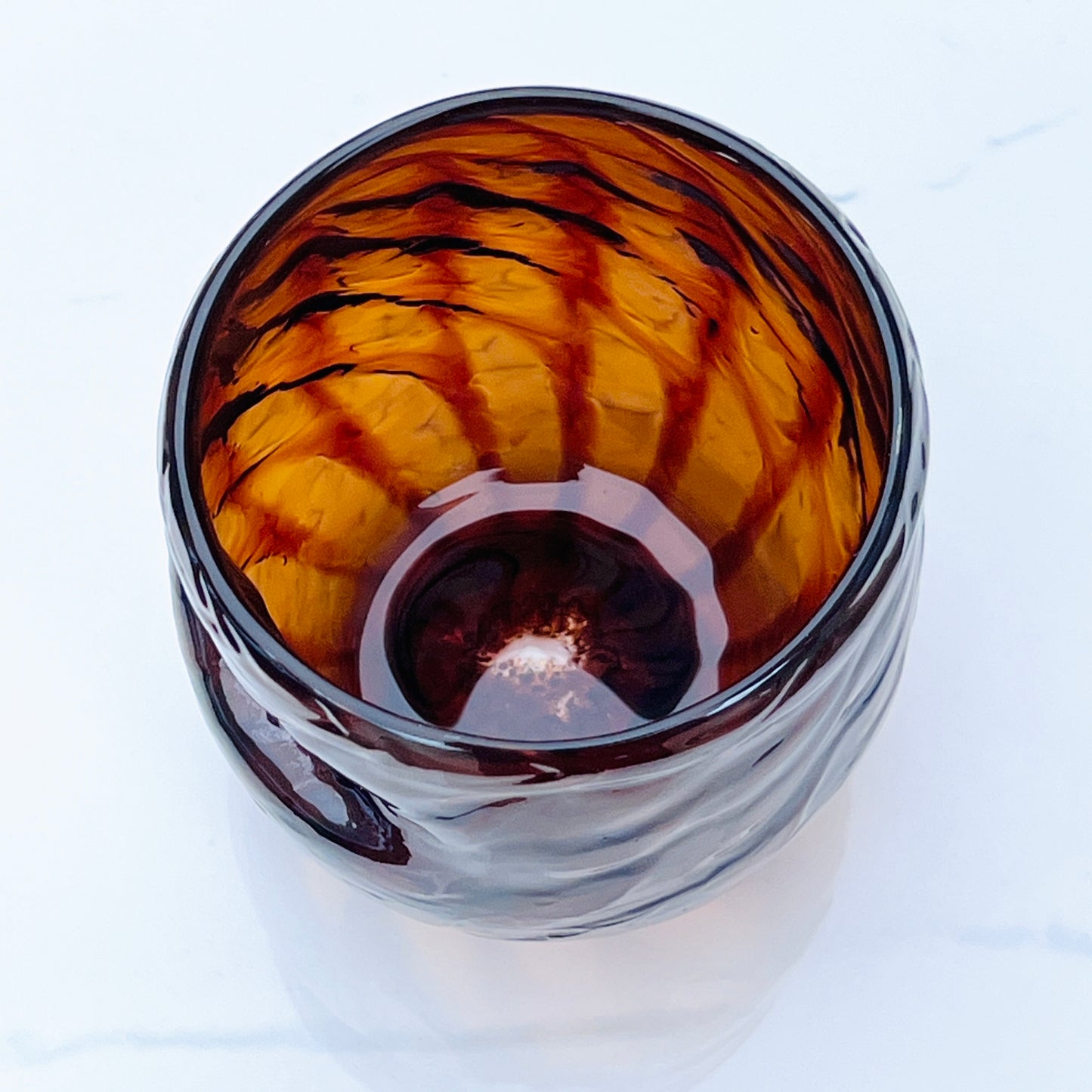 Cups, Fancypants: Stemless Blown Wine Glasses