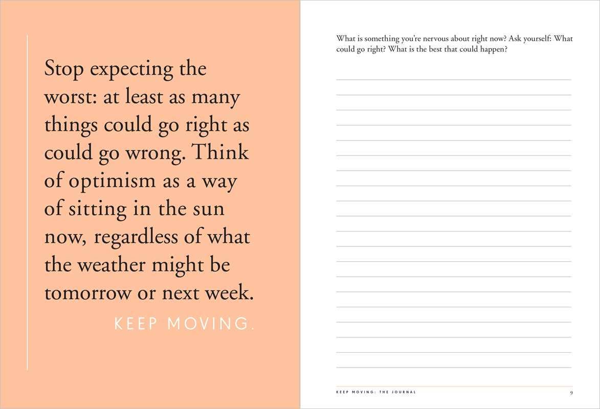 Keep Moving: The Journal by Maggie Smith