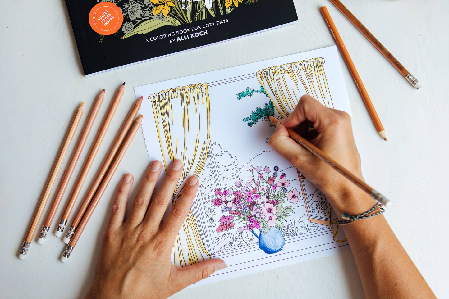 Still Life: An Adult Coloring Book for Cozy Days