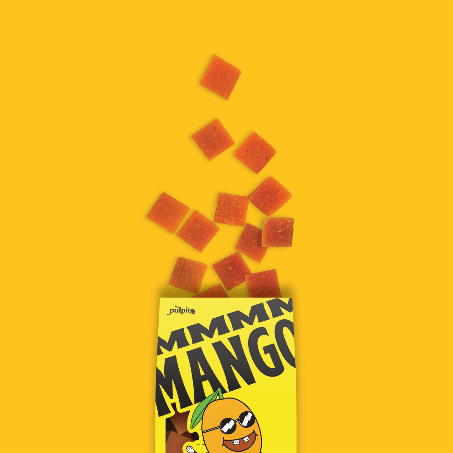 MMM Mango  - Natural Fruit Snacks - Dried Fruit Bites
