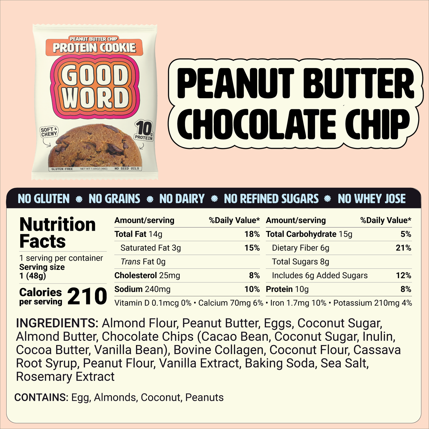 Peanut Butter Protein Cookie