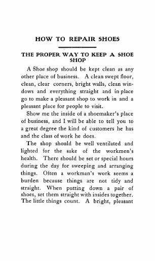 How to Repair Shoes (Microcosm Country Wisdom) Zine